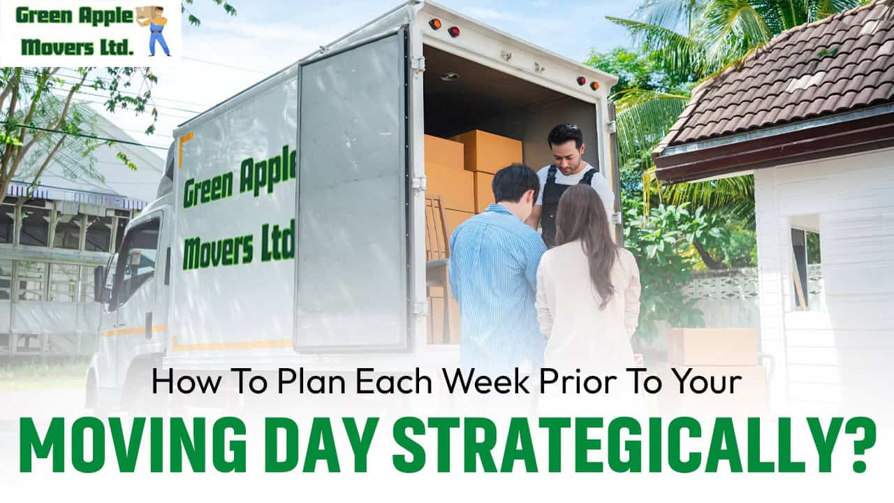 How To Plan Each Week Prior To Your Moving Day Strategically?