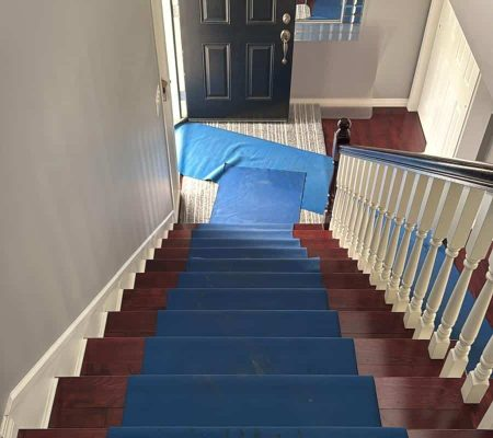 Heavy item move down hallway by trained movers in Chamberlain